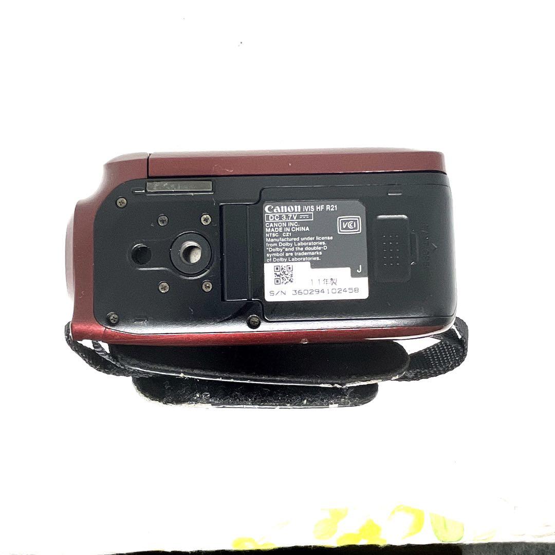 【外箱 超美品】Canon キャノン　ビデオカメラ iVIS HF R21