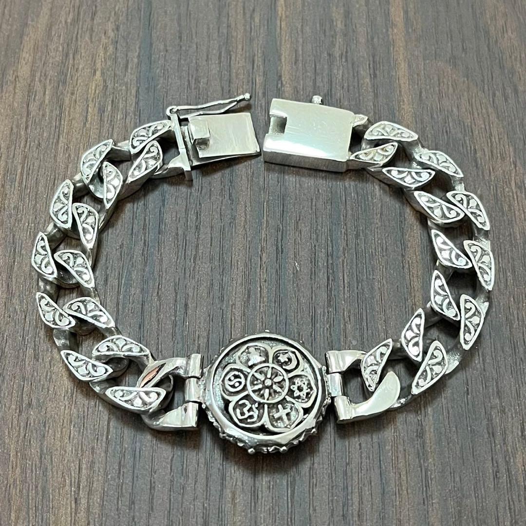 【新品・未使用】チェーンブレスレット　シルバー925