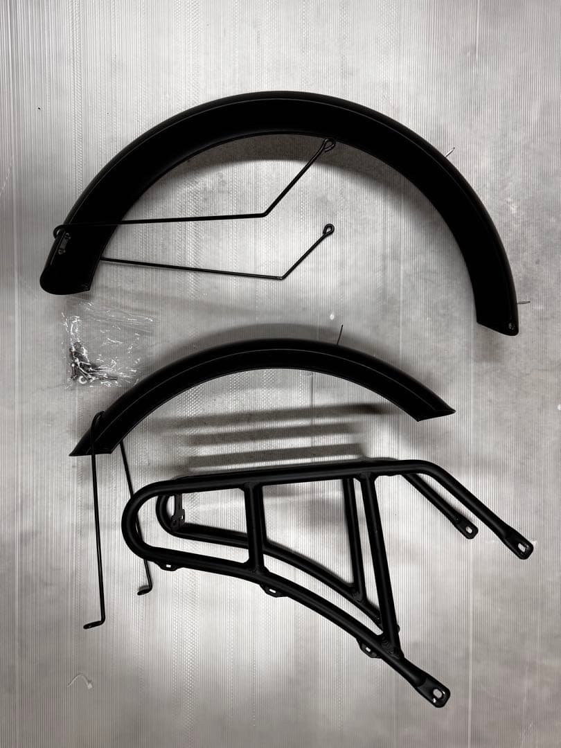 MATE X 専用　泥よけフェンダー　リアキャリア　セット