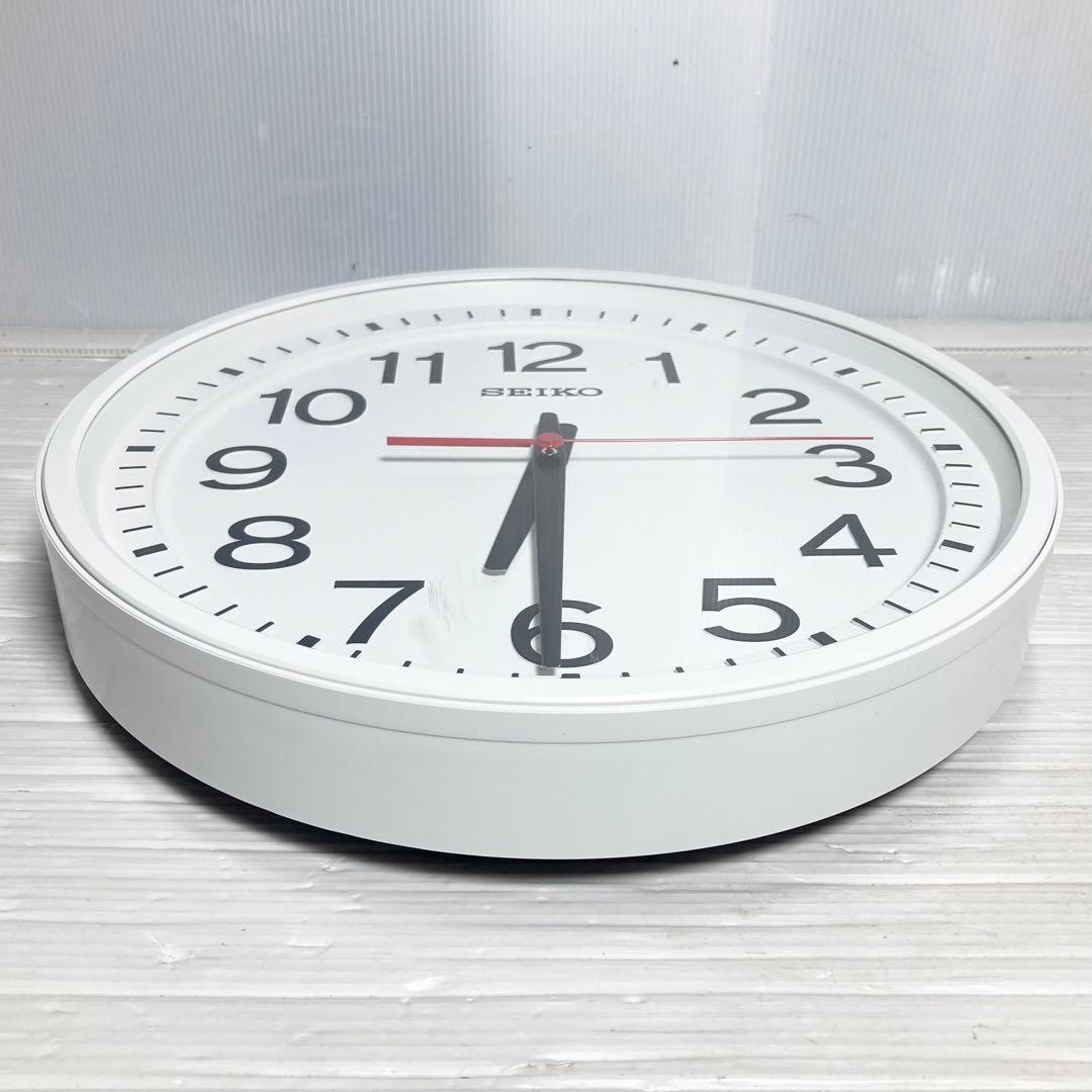 SEIKO セイコー 衛生電波時計 壁掛け時計 GP219W アナログ 白