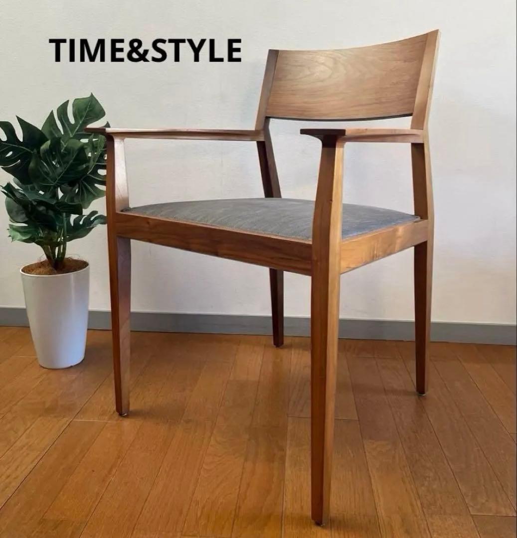 TIME&STYLE タイム&スタイル　VISION チェア　② ウォールナット