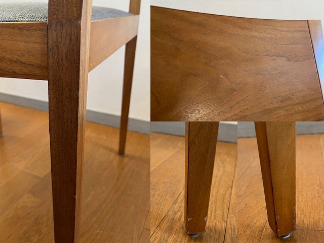 TIME&STYLE タイム&スタイル　VISION チェア　② ウォールナット