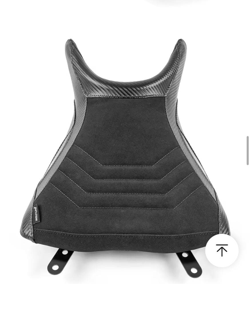 ヤマハ MT-25 03 YZF-R25 R3 カスタム用　フロントシート　灰色