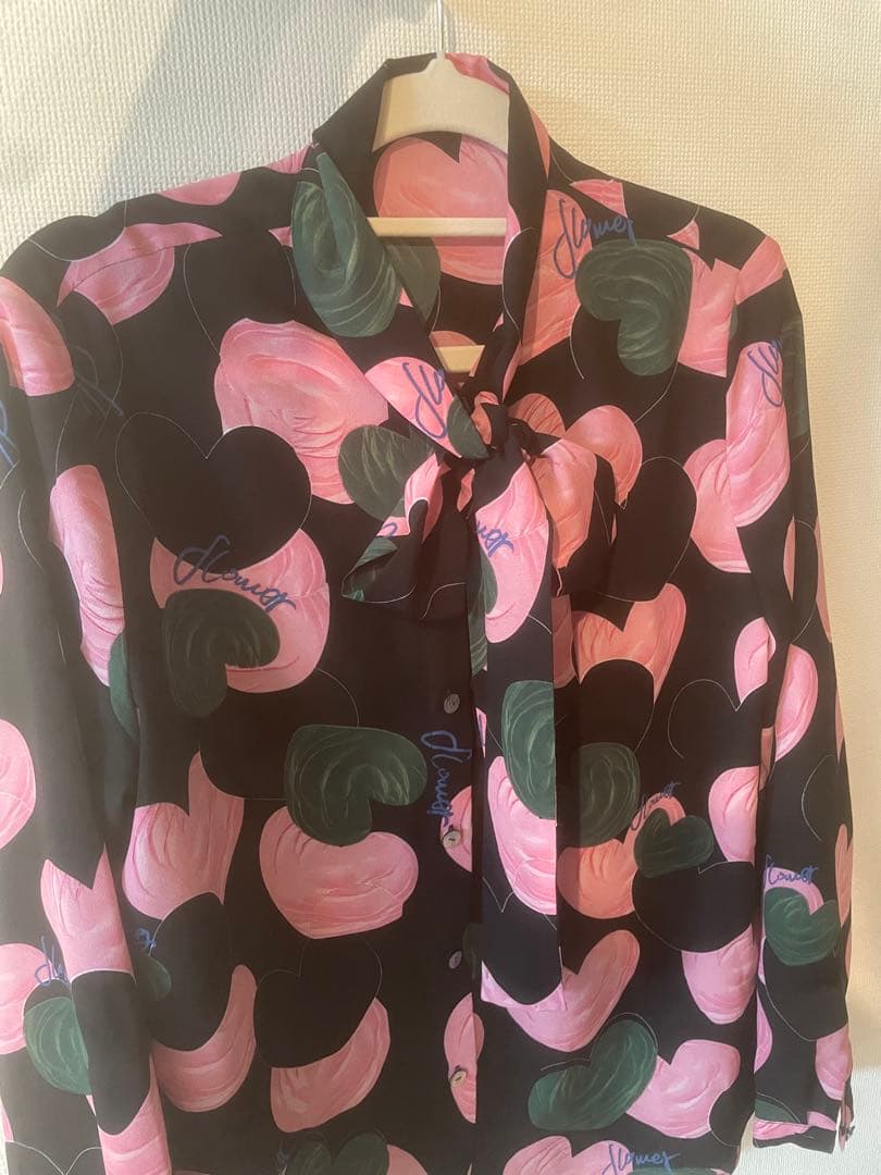 amarphie アマルフィー　ボウタイブラウス