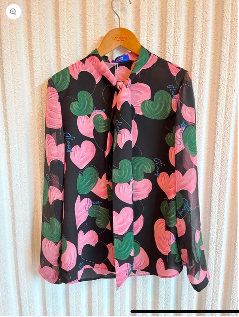 amarphie アマルフィー　ボウタイブラウス