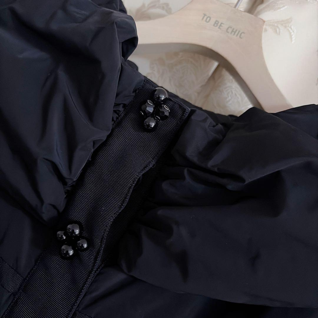 美品 大きいサイズ トゥービーシック Aライン ダウンコート