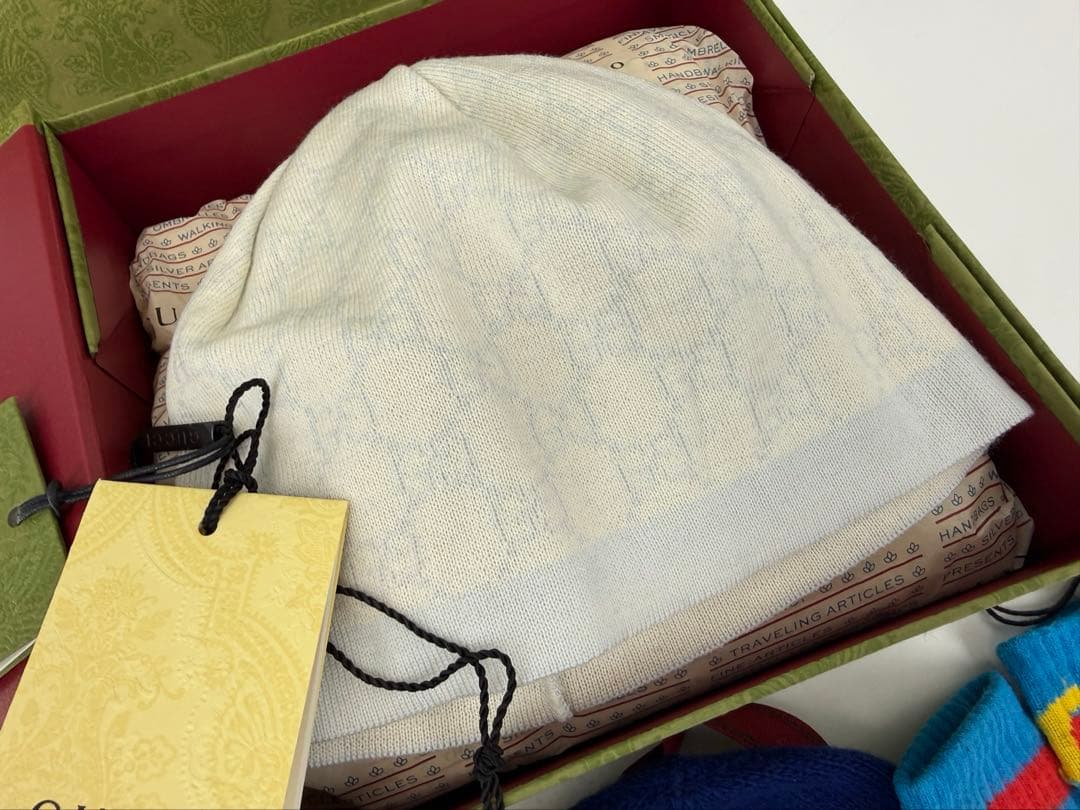 【ベビー】新品含/グッチ4点セット‼️ハット/ニットキャップ/靴下/GUCCI