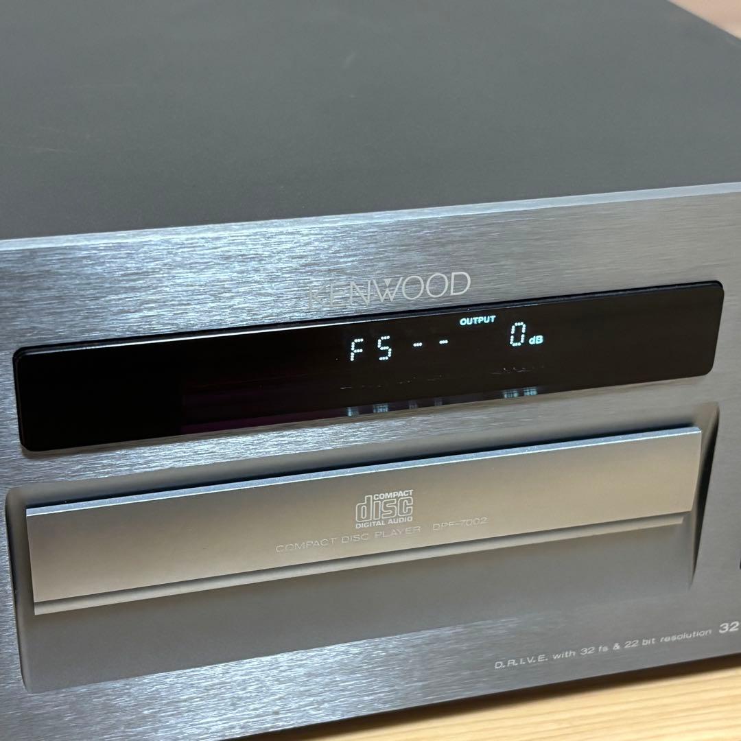【美品】　KENWOOD CDプレイヤー DPF-7002　ジャンク