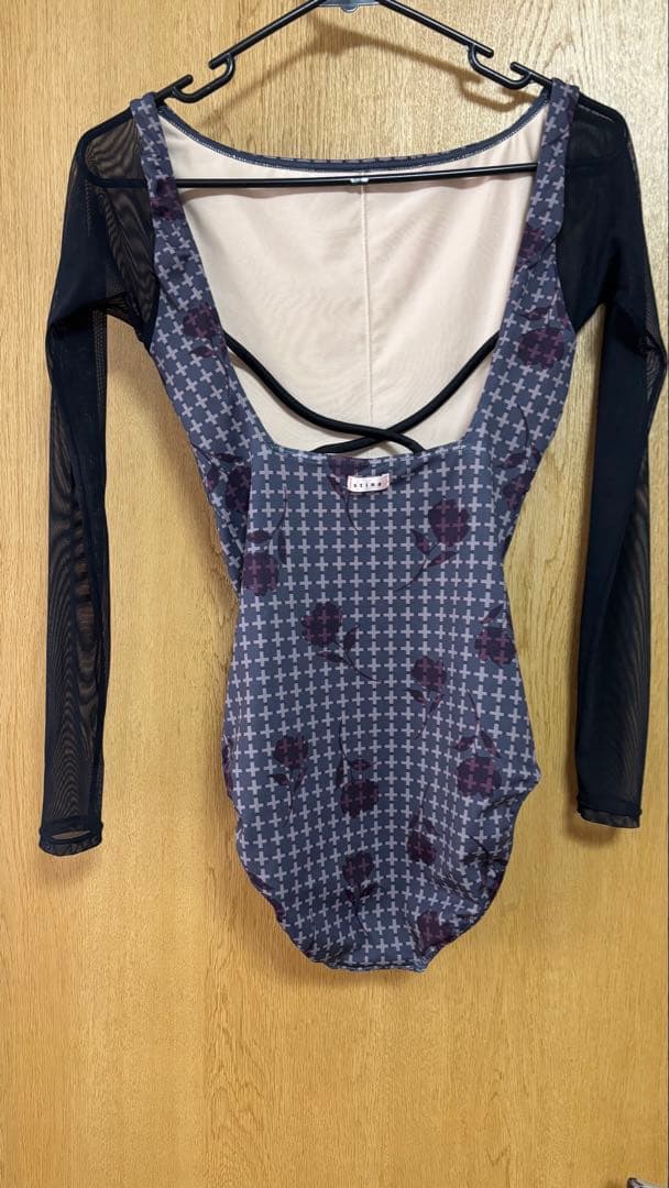 スティナ　レオタード Sサイズ メッシュ袖付き