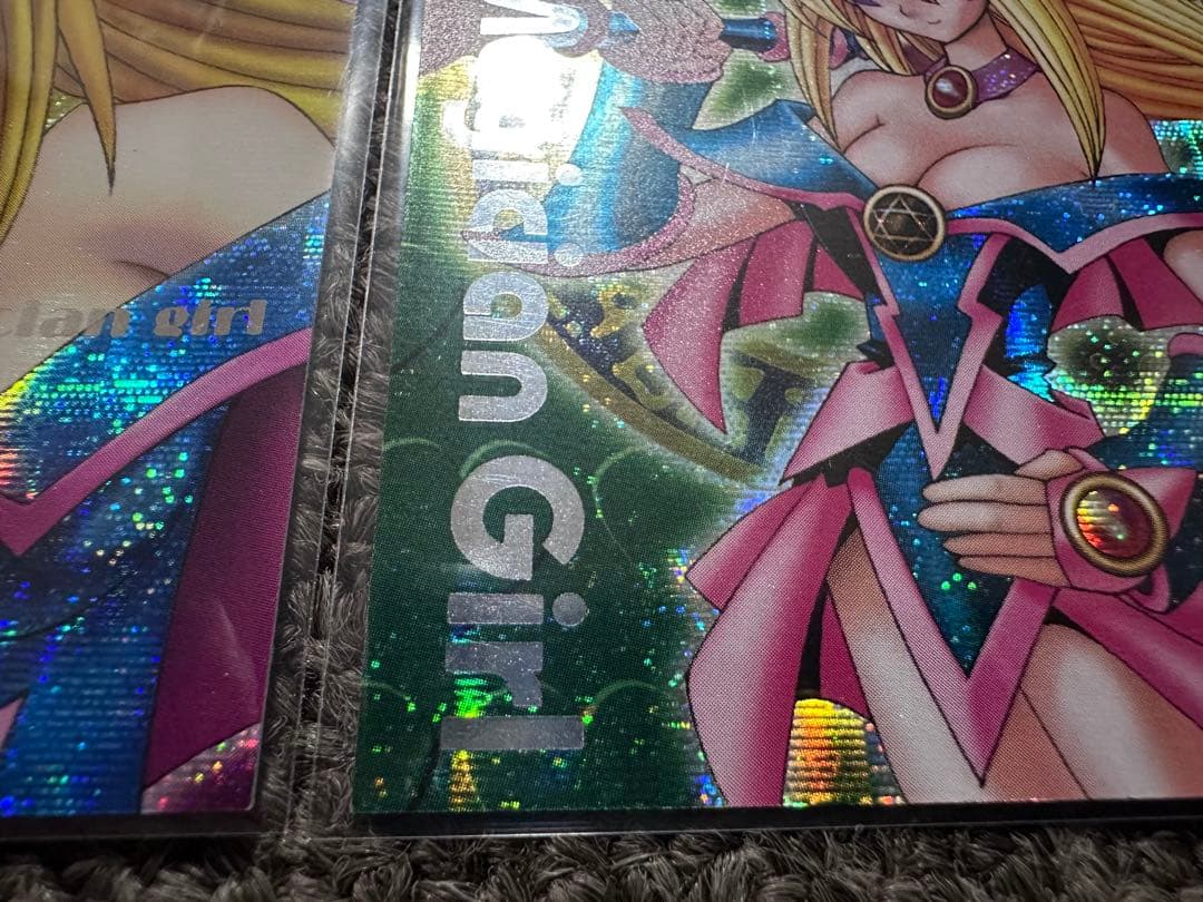 DDM 特典 ブラック・マジシャン・ガール 3枚セット 遊戯王 カード 2001