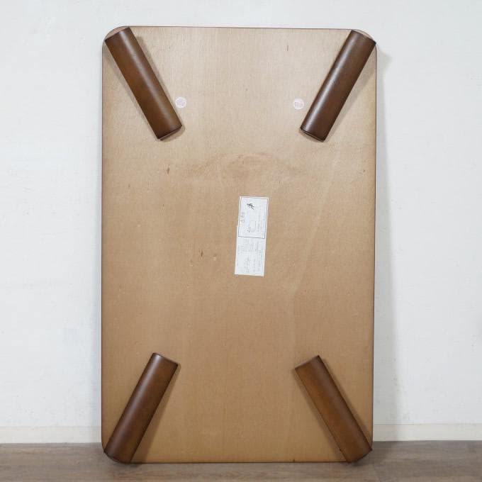 幅120cm【新品】折りたたみテーブル　コンパクト収納　折れ脚　アウトレット