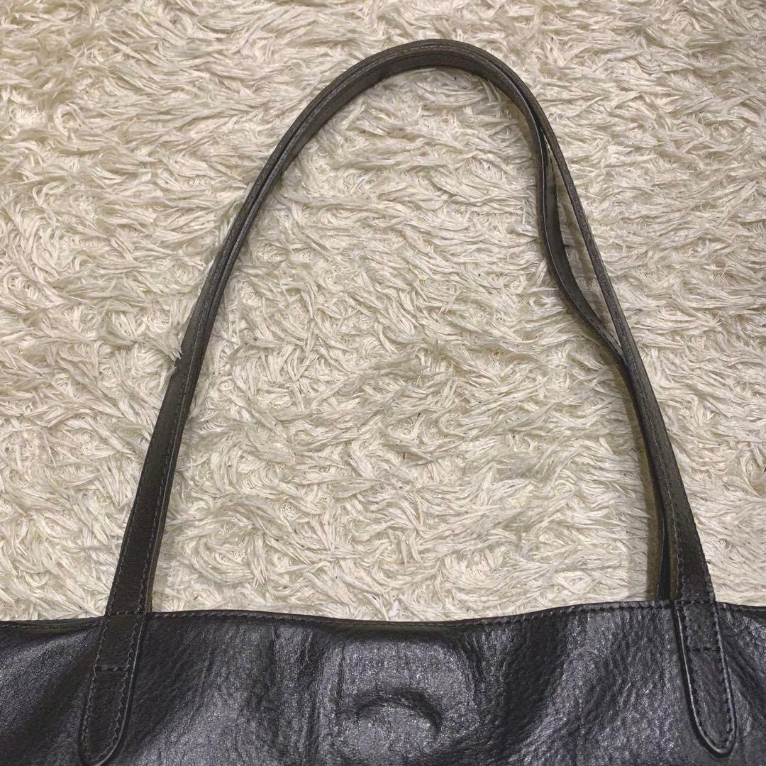極美品✨Felisi フェリージ 現行 15/20 オールレザー トート 黒