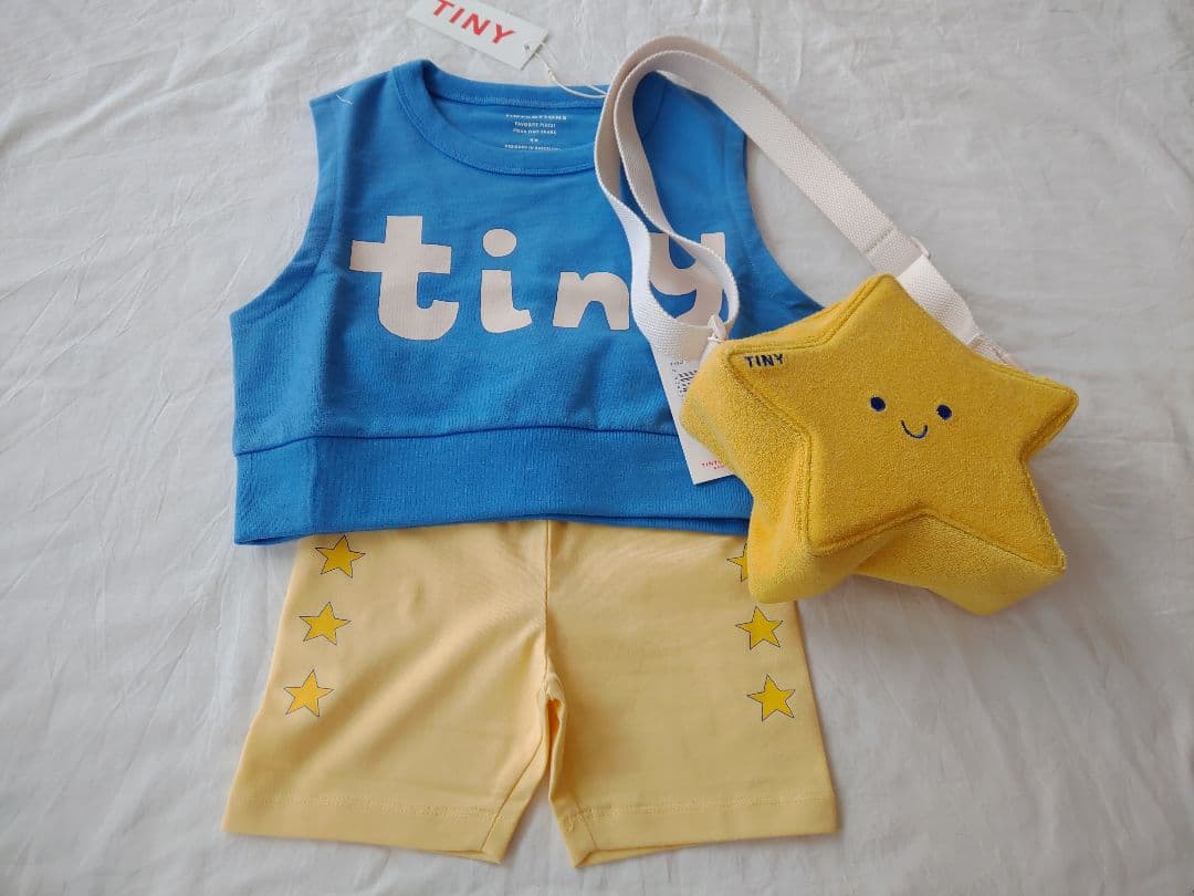 【SS24】TINYCOTTONS　タイニーコットンズ　スター型ショルダーバッグ