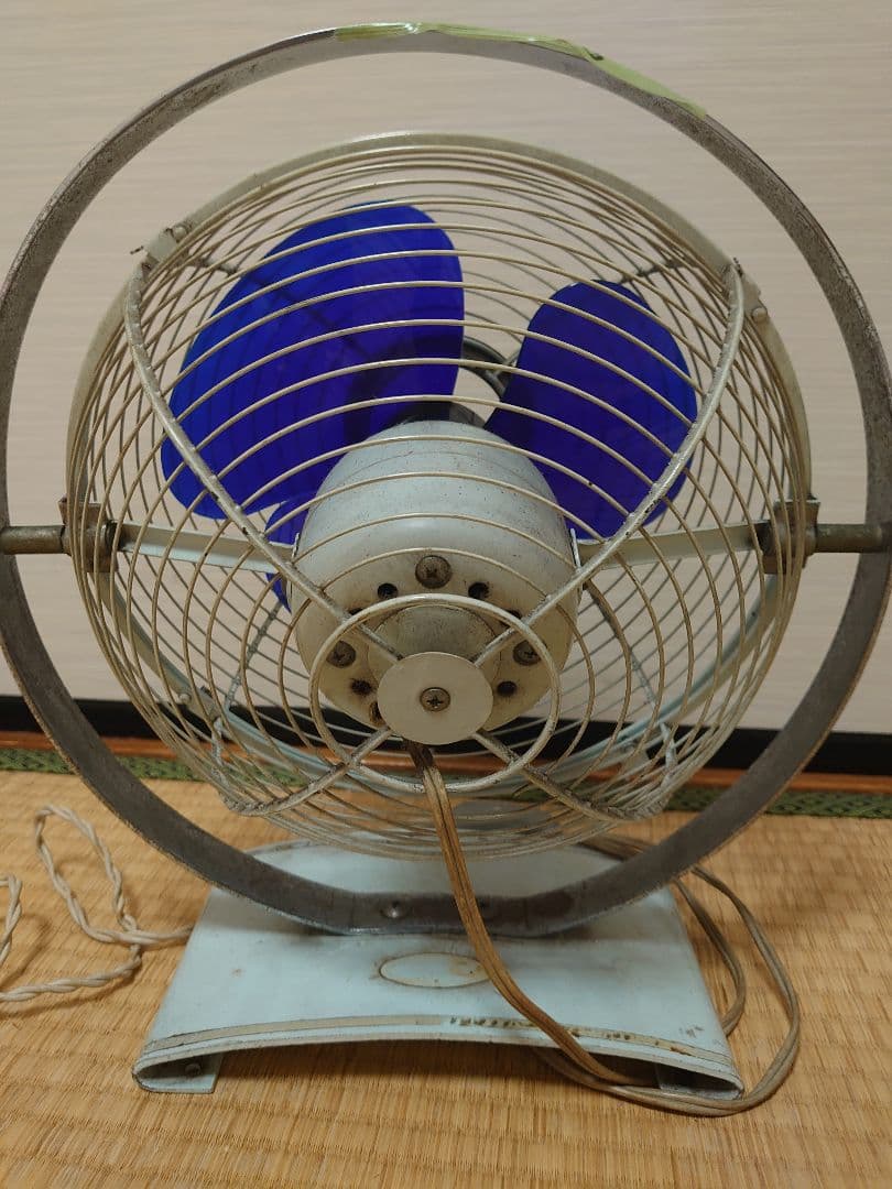 【昭和レトロ】MATSUZAKAYA 卓上電気扇風機