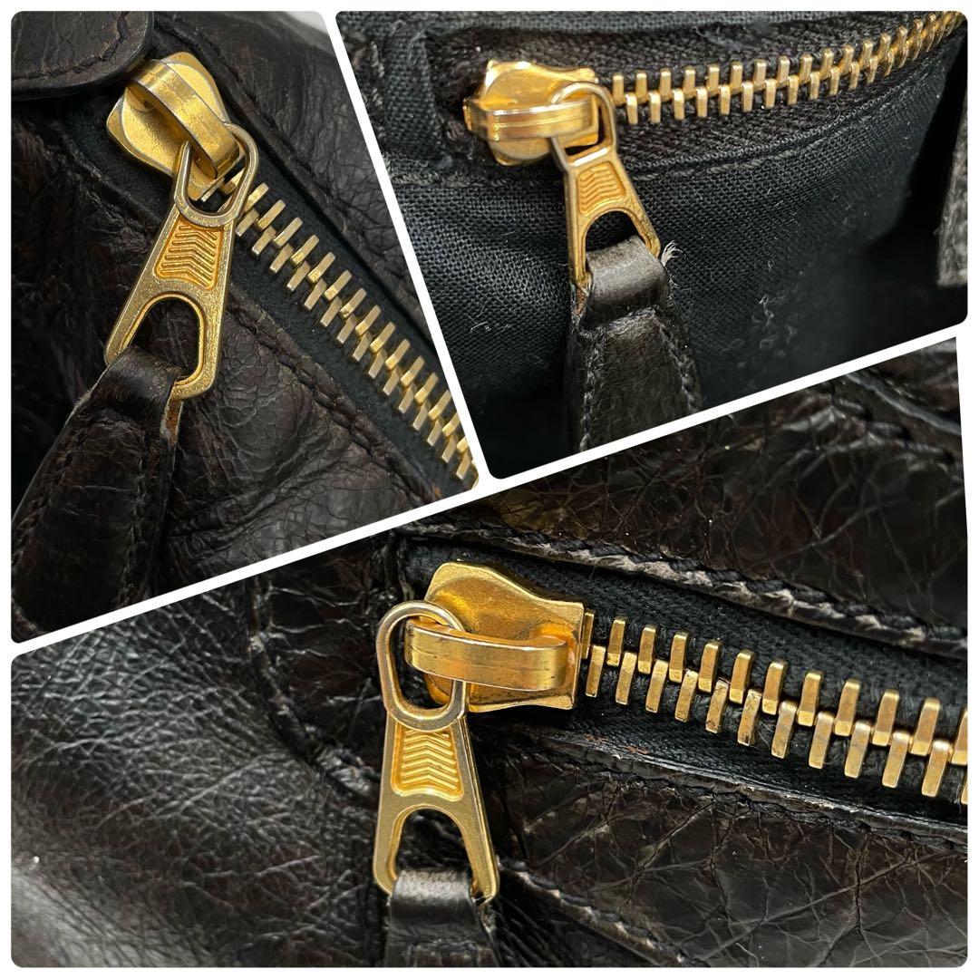 バレンシアガ ジャイアント シティ ハンドバッグ 2way ゴールド