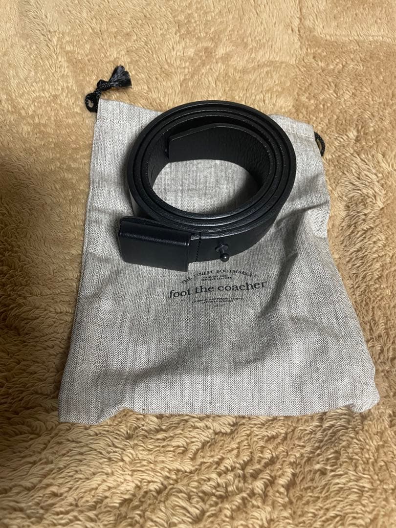 【新品未使用】フット・ザ・コーチャーとスタイリスト私物ベルト「looper」