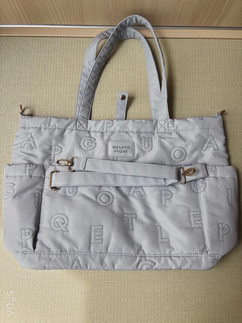 ジェラートピケ　マザーズバッグ　購入前にコメントお願いいたします