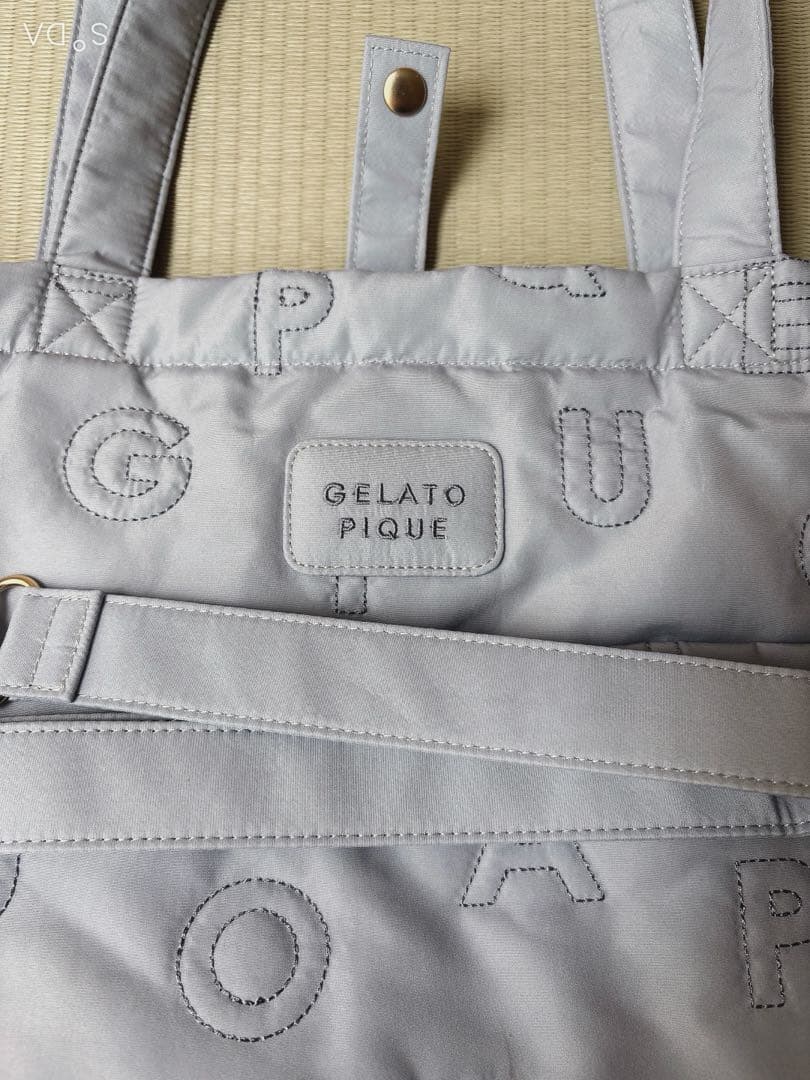 ジェラートピケ　マザーズバッグ　購入前にコメントお願いいたします