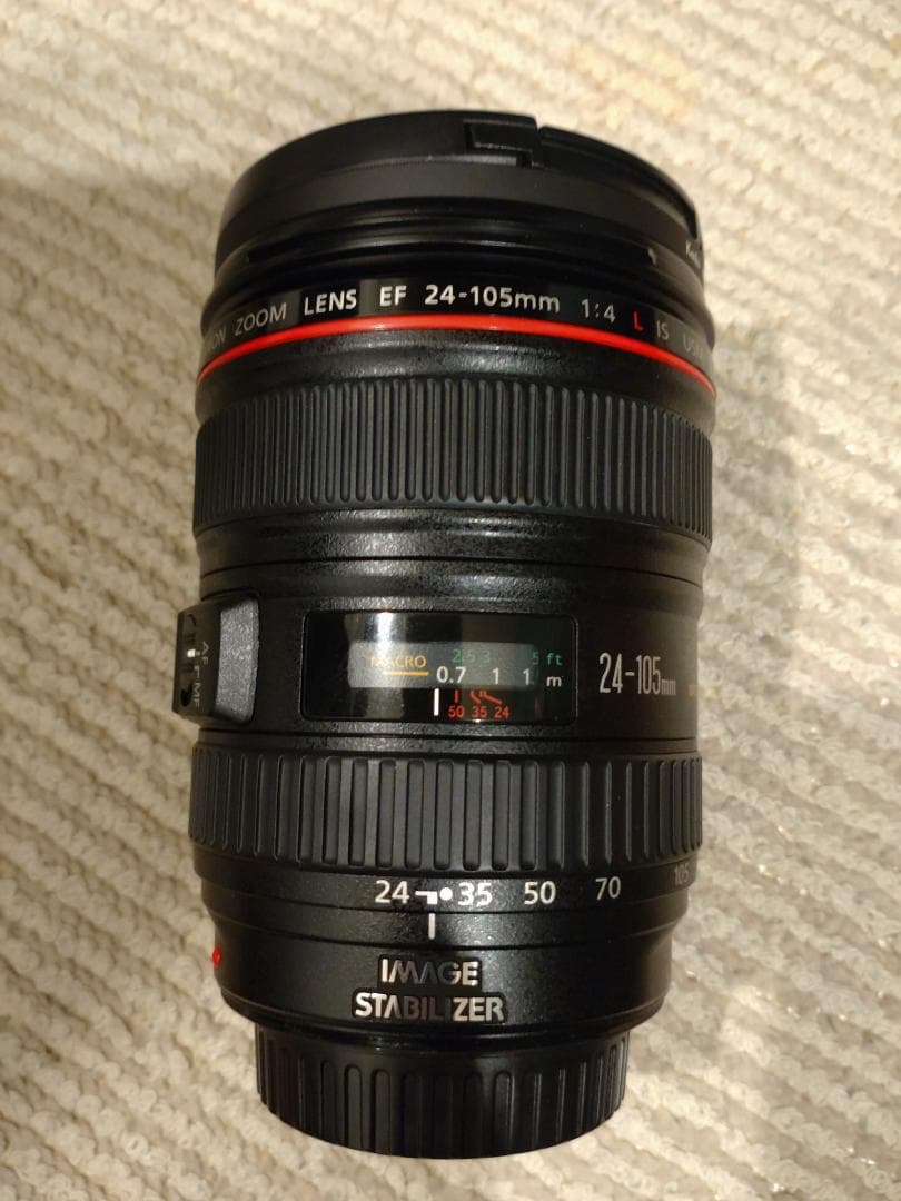 美品☆キャノン☆EF24-105mm F4L IS USMレンズ