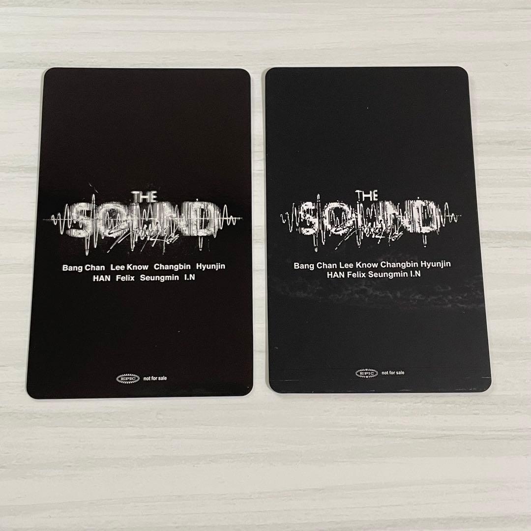 Stray Kids バンチャン トレカ 2枚セット THE SOUND