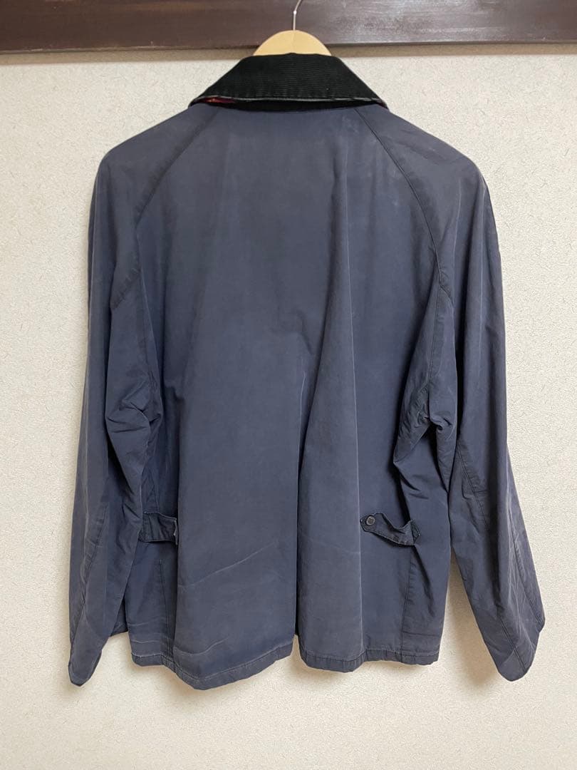 Barbour ネイビー　オイル洗浄済