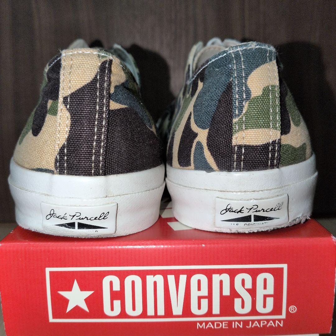 【US10.5】ジャックパーセル　カモフラ　コンバース　ALL　STAR