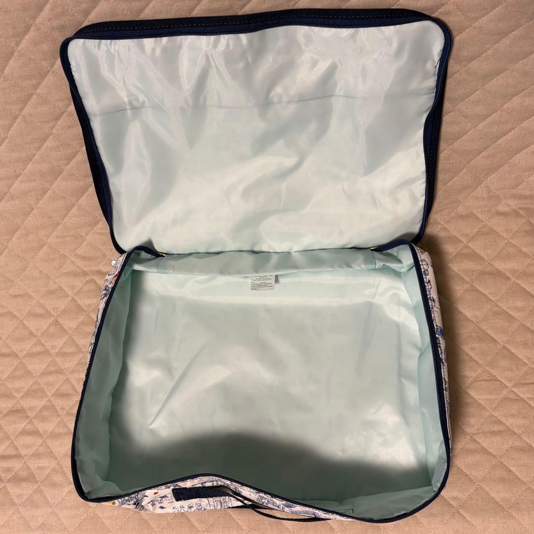 レスポートサック　ピーターラビット　トラベルパッキングポーチ　L・M・S