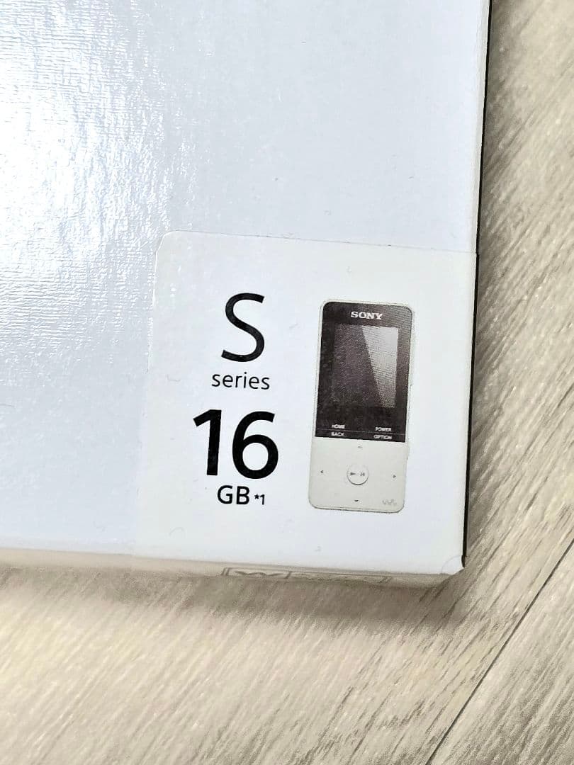 SONYソニーウォークマンNW-S315Lホワイト　16GB新品 保証8年11月