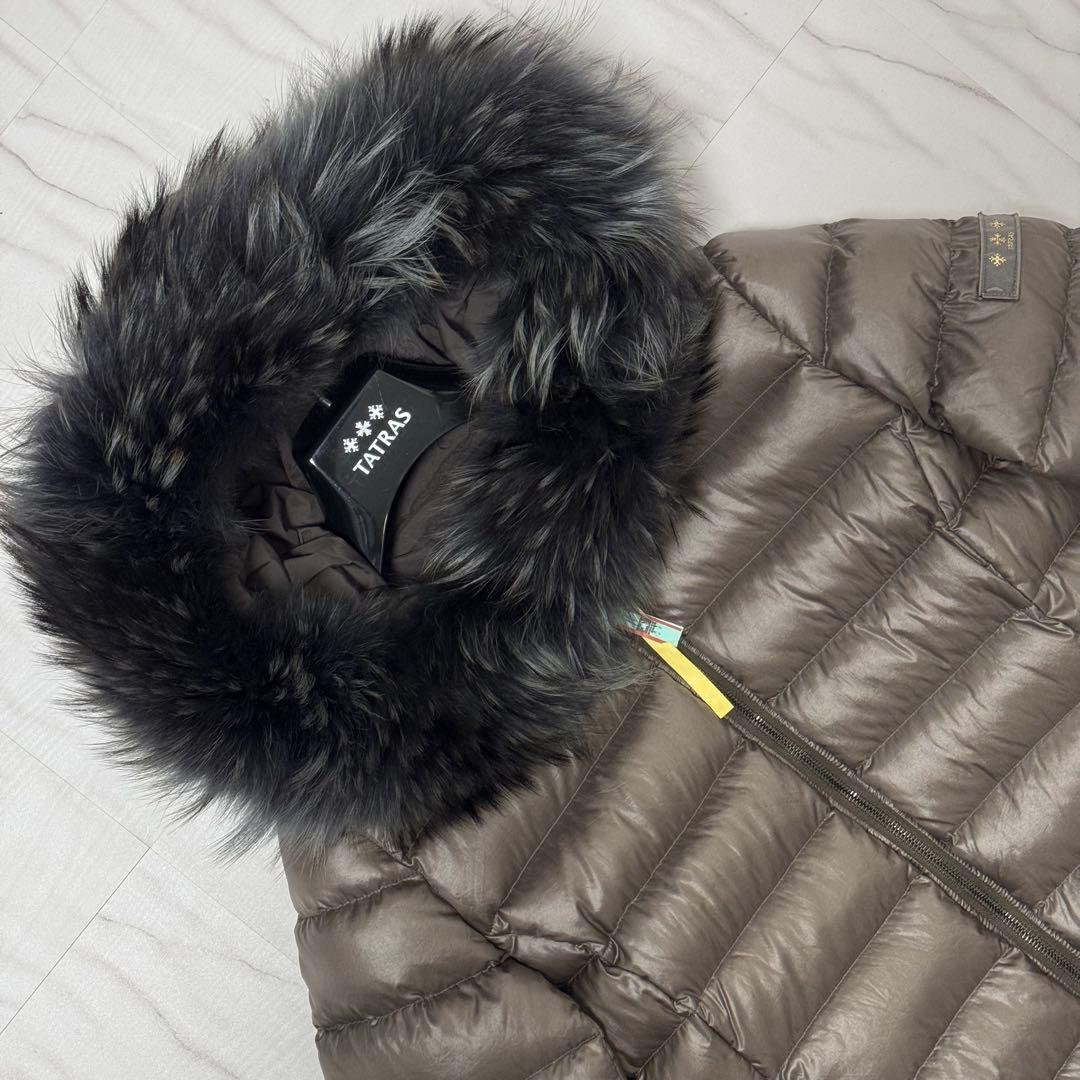 Lサイズ✨タトラス ISERA ダウンコート リバーシブル 4way ファー