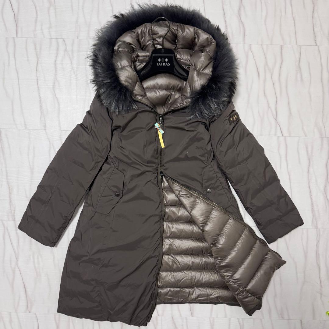 Lサイズ✨タトラス ISERA ダウンコート リバーシブル 4way ファー