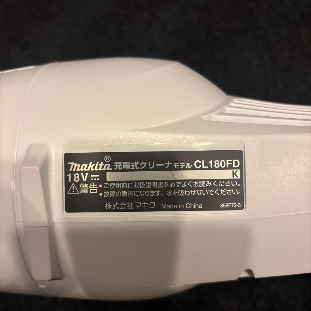 ☆マキタ 18V 6Ah CL180FD 掃除機 バッテリー 充電器 セット☆