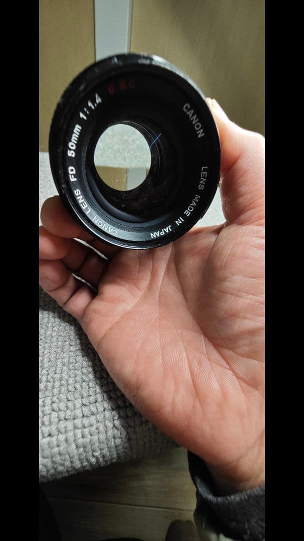 Canon F-1 一眼レフカメラ FD 50mm f/1.8