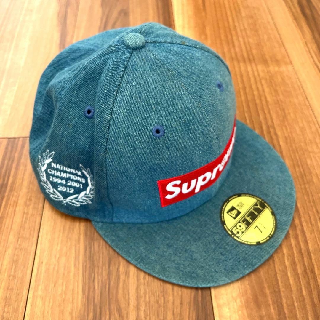 シュプリーム ボックスロゴ キャップ