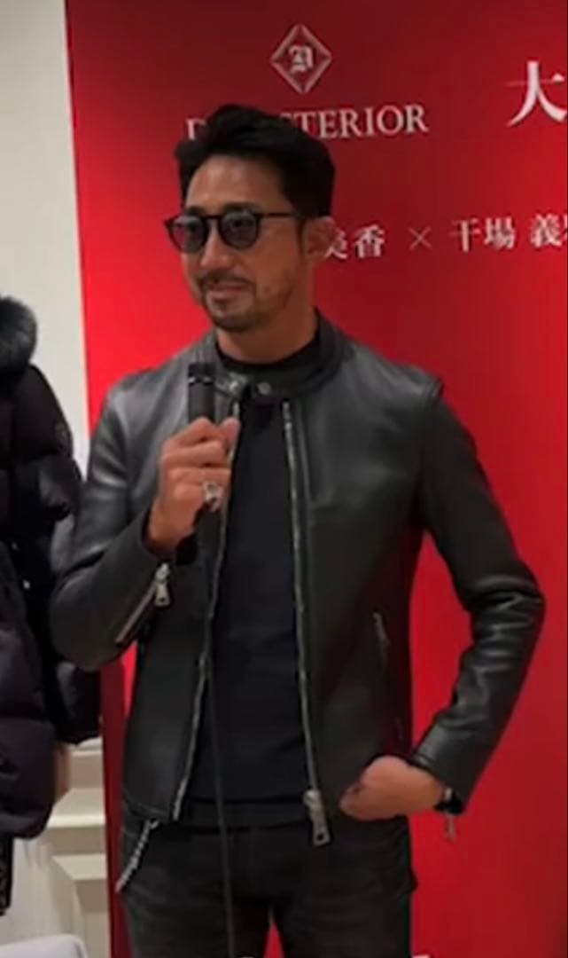 【干場義雅×DRESSTERIOR】　ライダースジャケット　定価118,800円