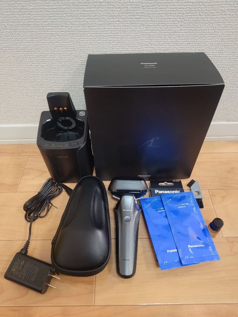 パナソニック ラムダッシュ リニア 6枚刃 洗浄器 ES-LS9N-K