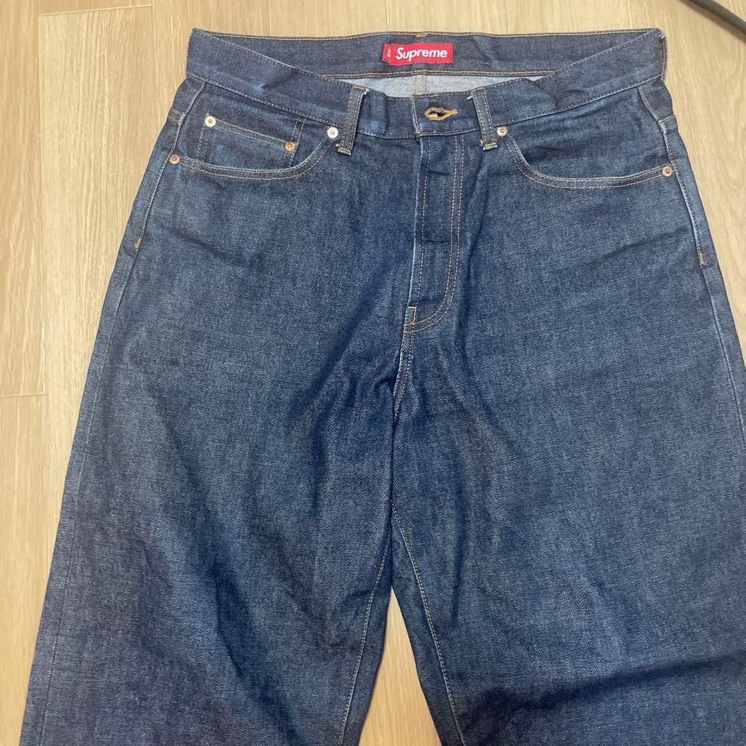 パンツ Supreme baggy selvedge jean 32