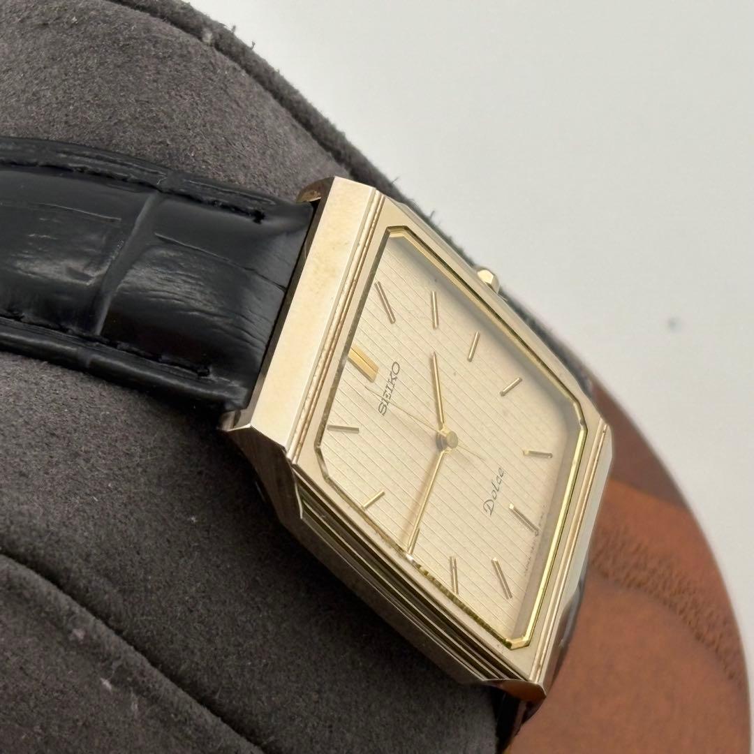 【極美品】セイコー　ドルチェ　9531-5160 アイボリー　クォーツ