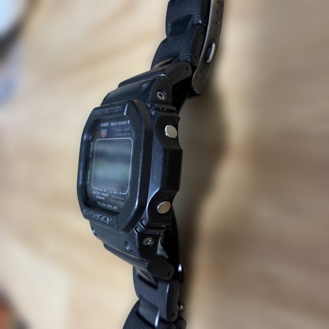 カシオ　G-SHOCK ブラック　タフソーラー　コンポジットバンド