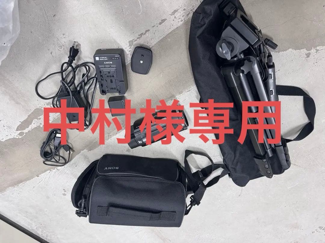 美品 SONY 4K HANDYCAM FDR-AX60 付属品多数