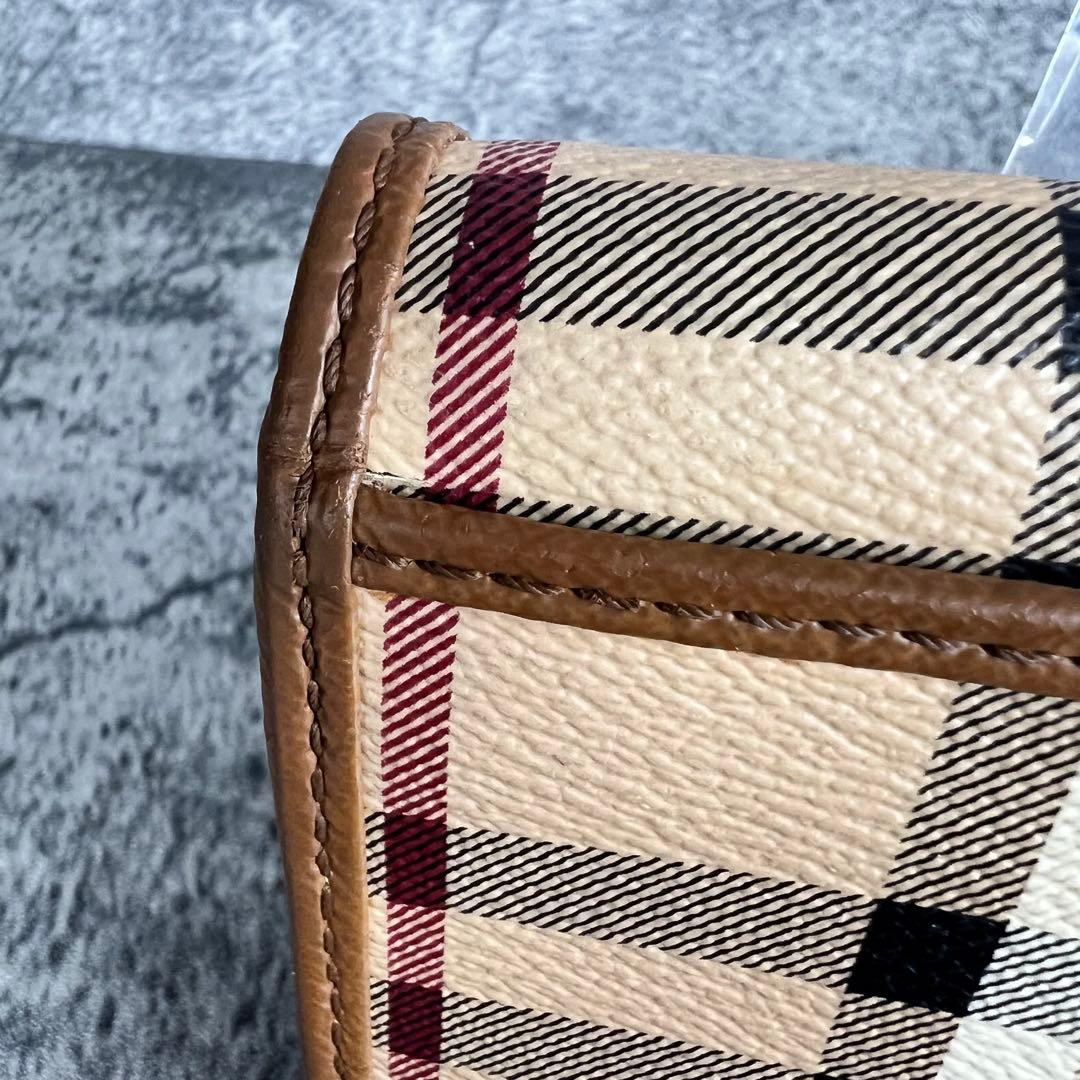BURBERRY ノバチェック ホースロゴ 長財布