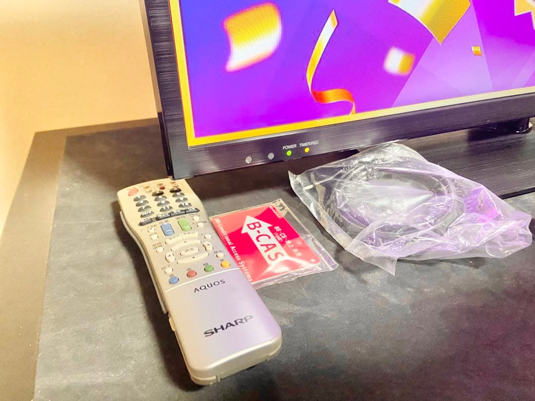 【今だけ優待価格】SHARP AQUOS 32V型HD｜USB録画対応｜HDMI
