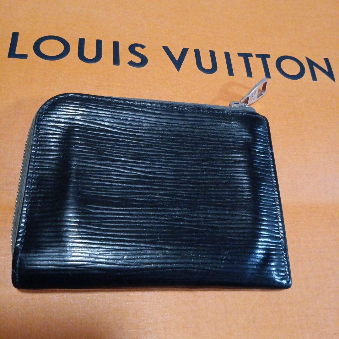 ルイ・ヴィトン　訳あり美品エピ　ポルトモネ　ジュール　コンパクト財布小銭入れ