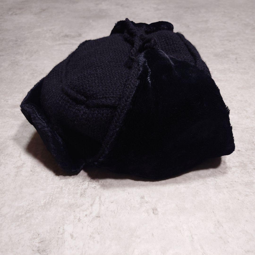 YOHJI YAMAMOTO ヨウジヤマモト ニットフライトキャップ