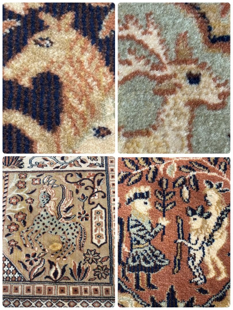 t*6様 ドイツ製　最高級　絨毯　ヴィンテージカーペット　最高級ウール使用　レア