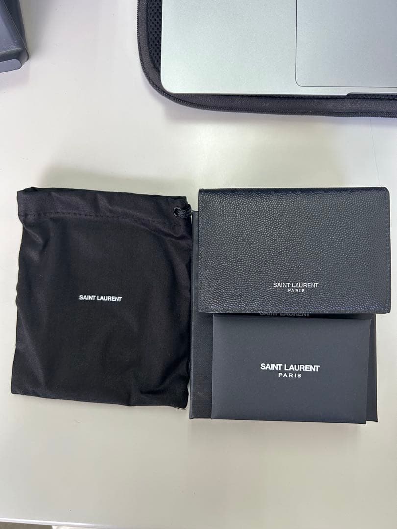 【最終値下げ】サンローラン(SAINT LAURENT)ブラック名刺入れ
