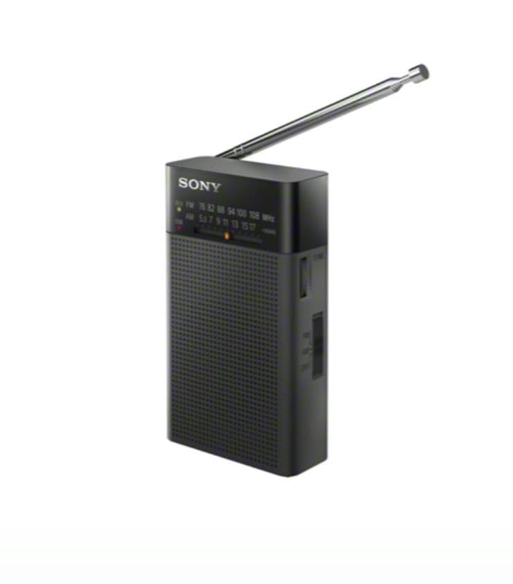 SONY ポータブルハンディラジオ ICF-P27 ブラック