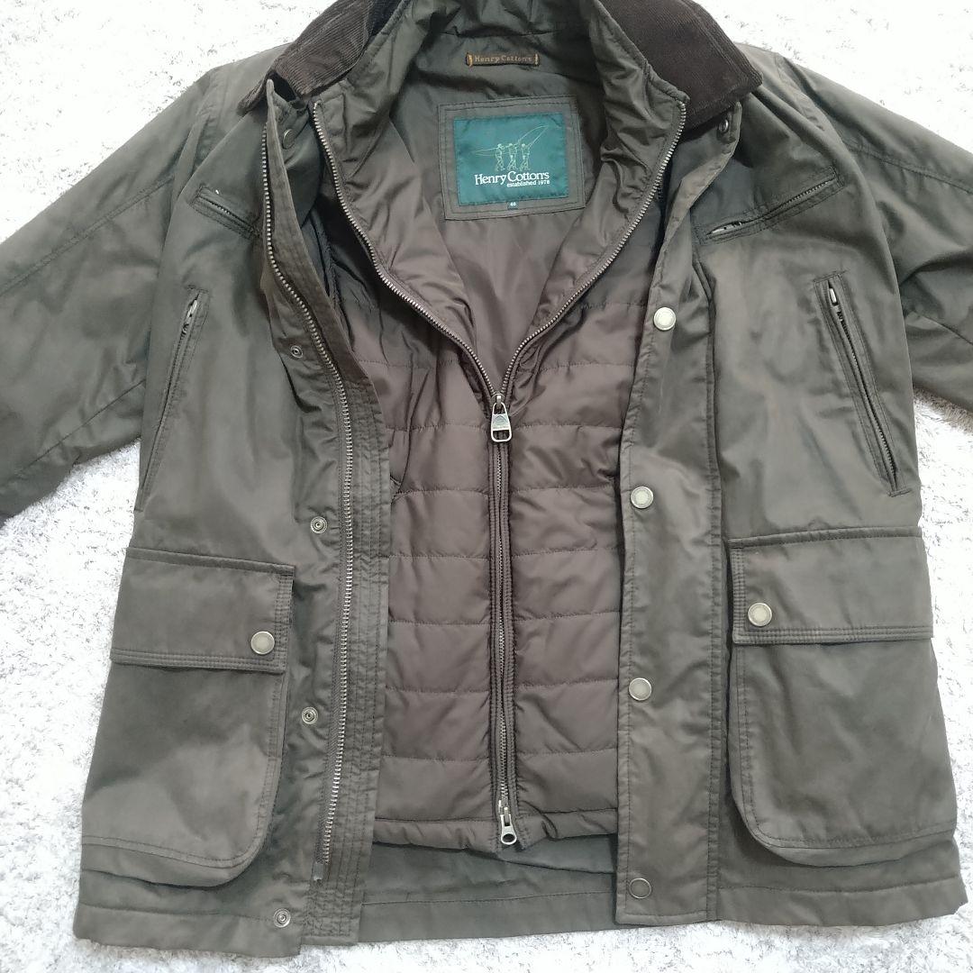 Henry Cotton's　オイルドジャケット46size