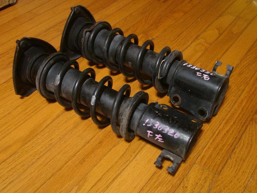 軽自動車　純正流用ローダウン　ストラット2本セット　51系エブリー・キャリー