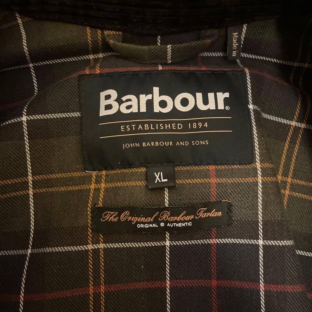 S*様 Barbour スペイ オイルドジャケット セージグリーンXL