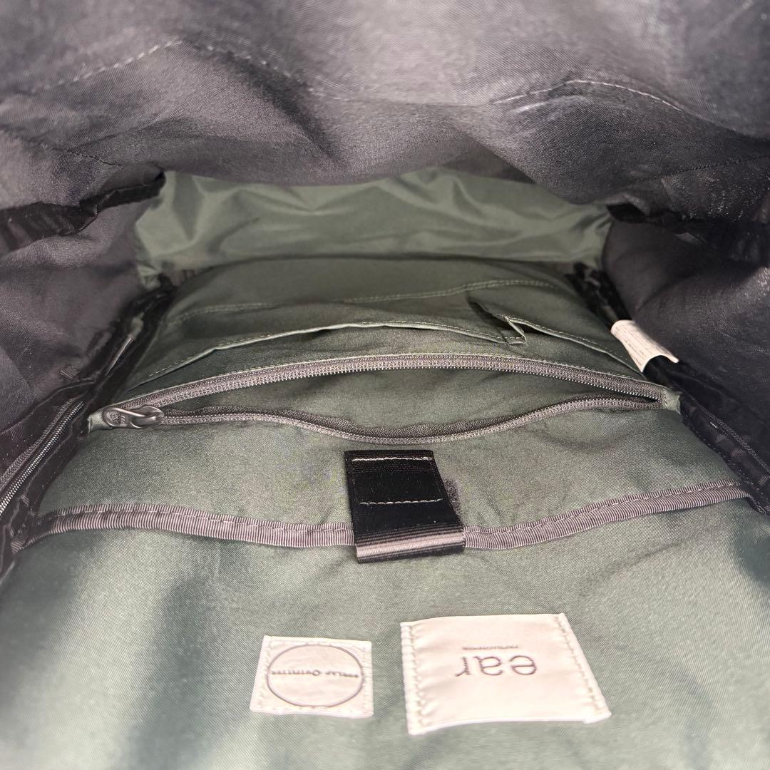 イアパピヨネ バーラップアウトフィッター レザーコンビライトリュック